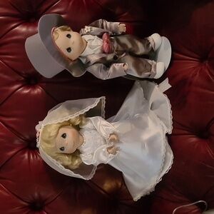 🪷Perfect wedding gift 🌷Precious Moments Bride and Groom duo in mint condition